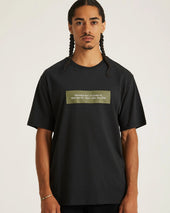 Saturdays Block Standard SS Tee - Black