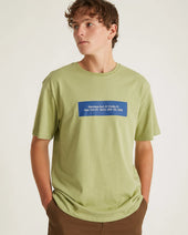 Saturdays Block Standard SS Tee - Fern