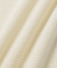 Alex Merino Wool Open Placket Polo Dusty - Ivory