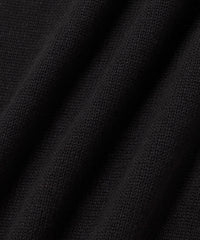 Jahmad Linen Long Sleeve Polo - Black