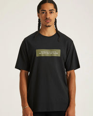 Saturdays Block Standard SS Tee - Black