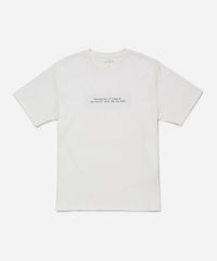 Saturdays Block Standard SS Tee - Ivory
