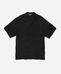 York Mini Houndstooth Short Sleeve Shirt - Black