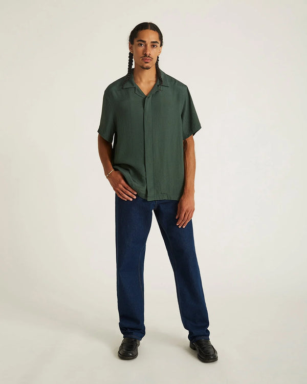 York Mini Houndstooth Short Sleeve Shirt - Gulf Coast