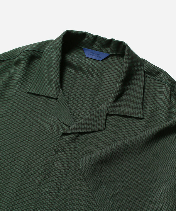York Mini Houndstooth Short Sleeve Shirt - Gulf Coast